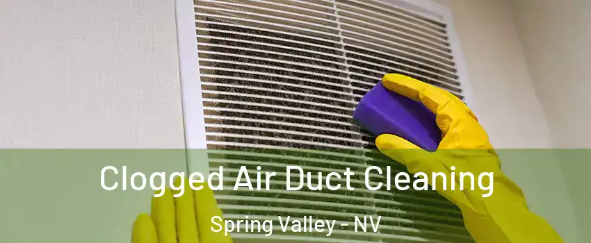 Clogged Air Duct Cleaning Spring Valley - NV