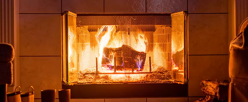 Mendota Hearth Landscape Fireplace Installation in Spring Valley, Nevada