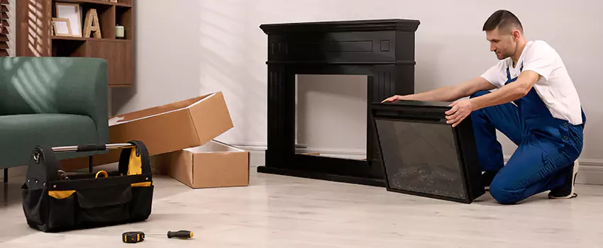 Old Rusted Metal Fireplace Repair And Replacement in Spring Valley, NV