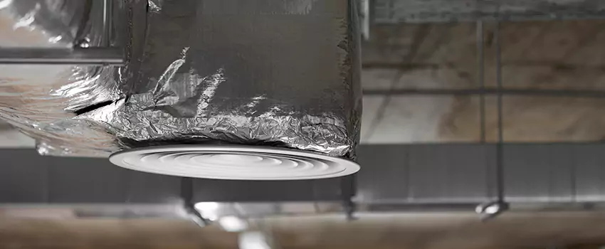 Signs of Dust Accumulation in Vents in Spring Valley, NV