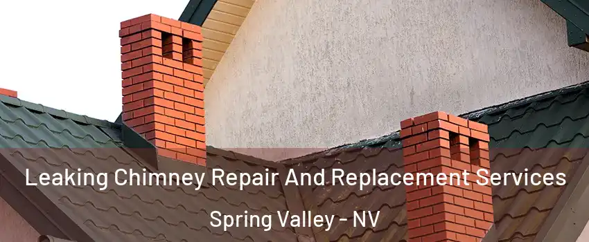 Leaking Chimney Repair And Replacement Services Spring Valley - NV